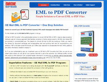 Tablet Screenshot of oemail.emltopdf.com