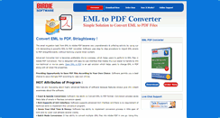 Desktop Screenshot of convert.emltopdf.com