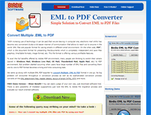 Tablet Screenshot of convert-multiple.emltopdf.com