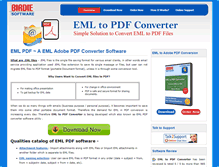 Tablet Screenshot of eml-pdf.emltopdf.com